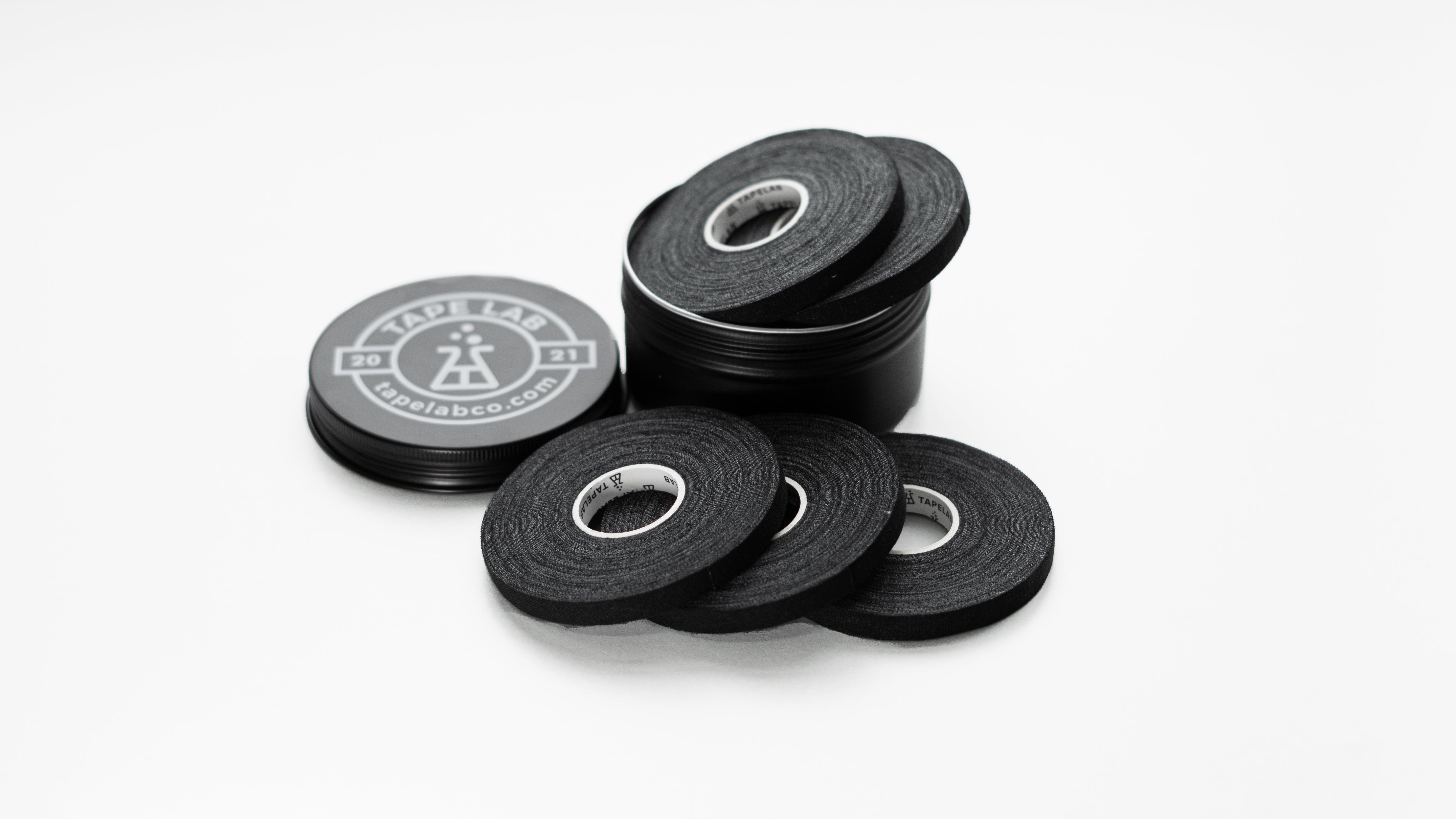 TAPE LAB Ujjtapasz (5 db fekete + fekete tárolódoboz)