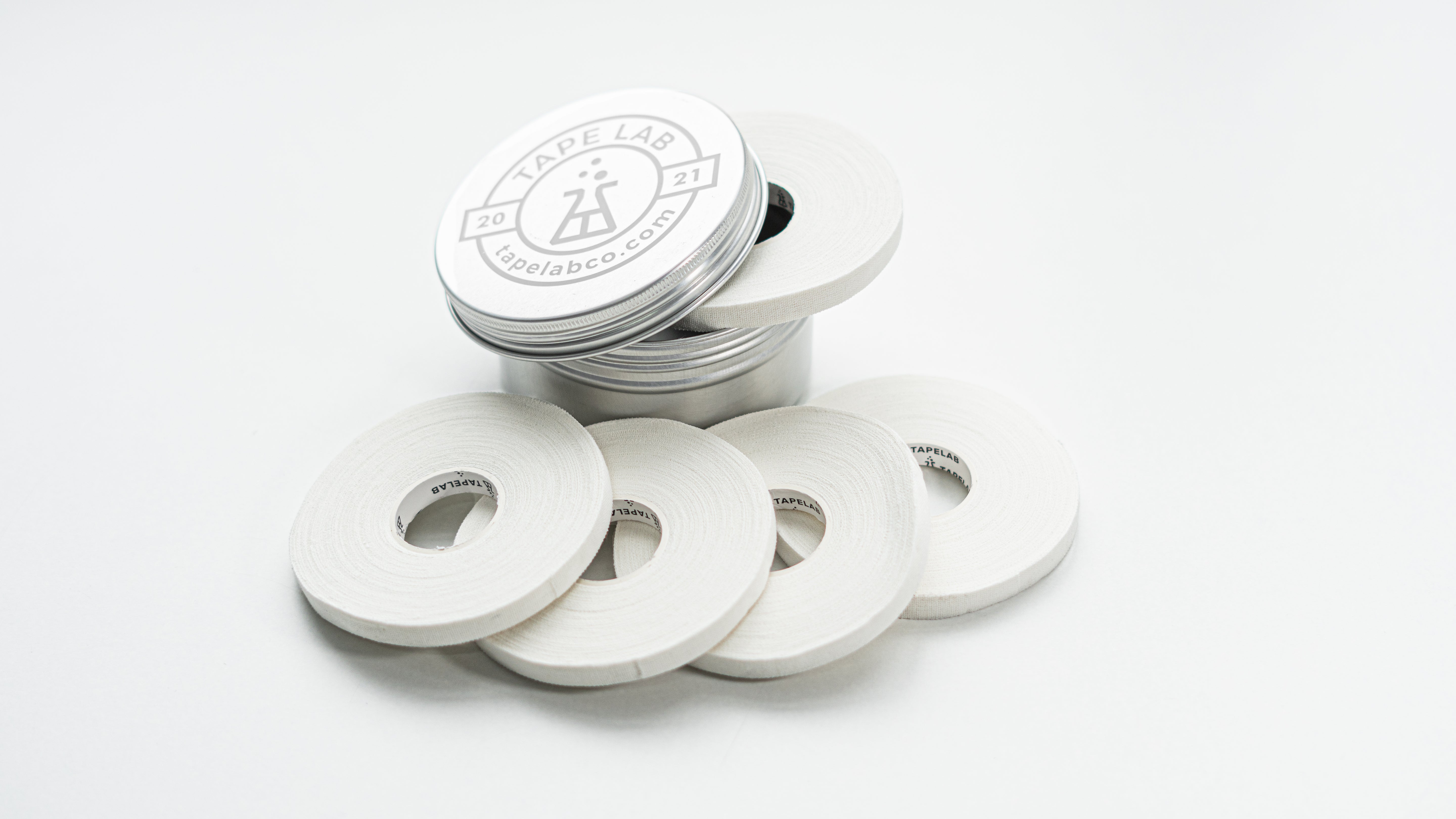 TAPE LAB Ujjtapasz (5 db Fehér + Ezüst Tárolódoboz)