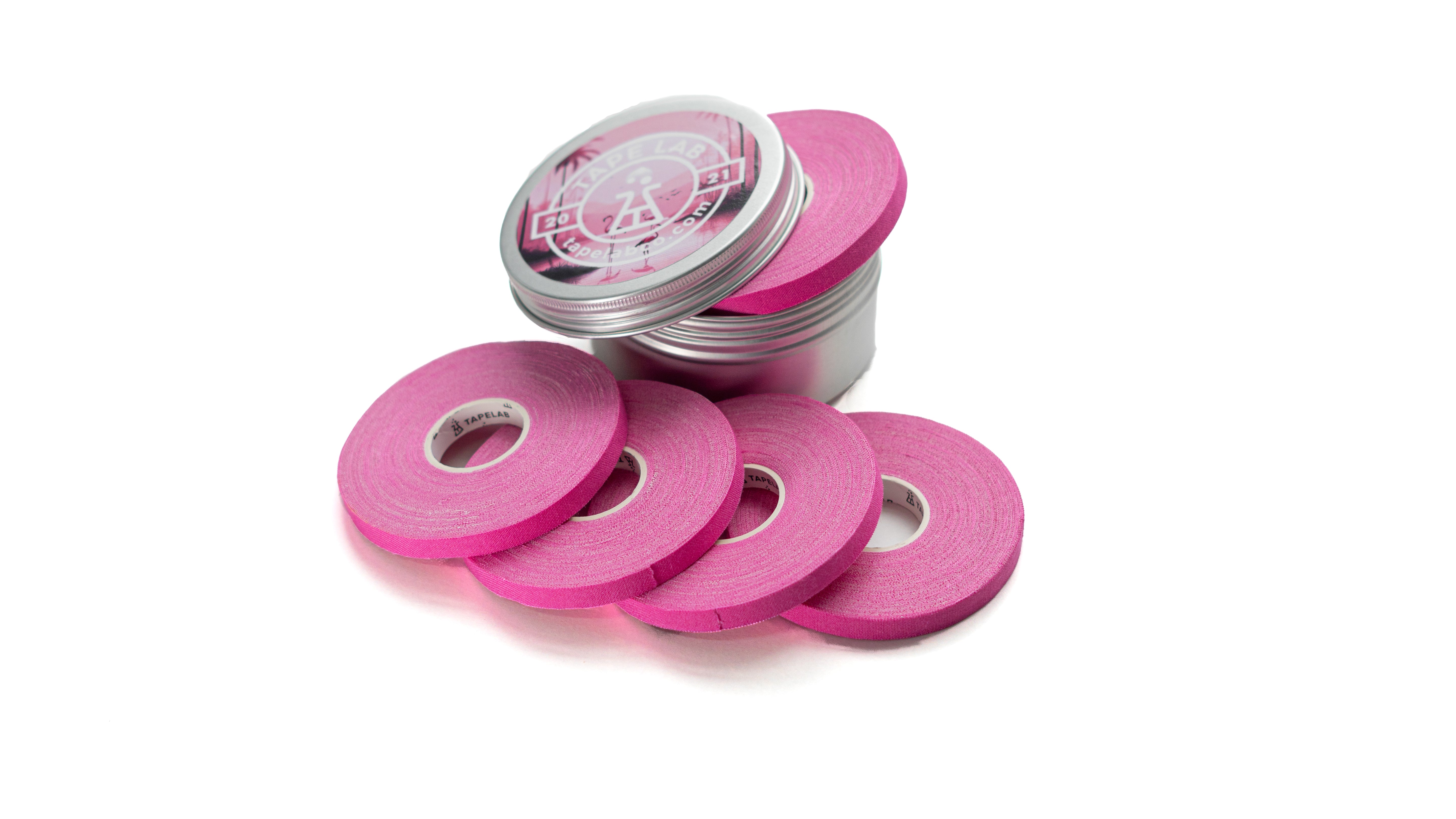 TAPE LAB Ujjtapasz (5x Rózsaszín + Rózsaszín Tárolódoboz)