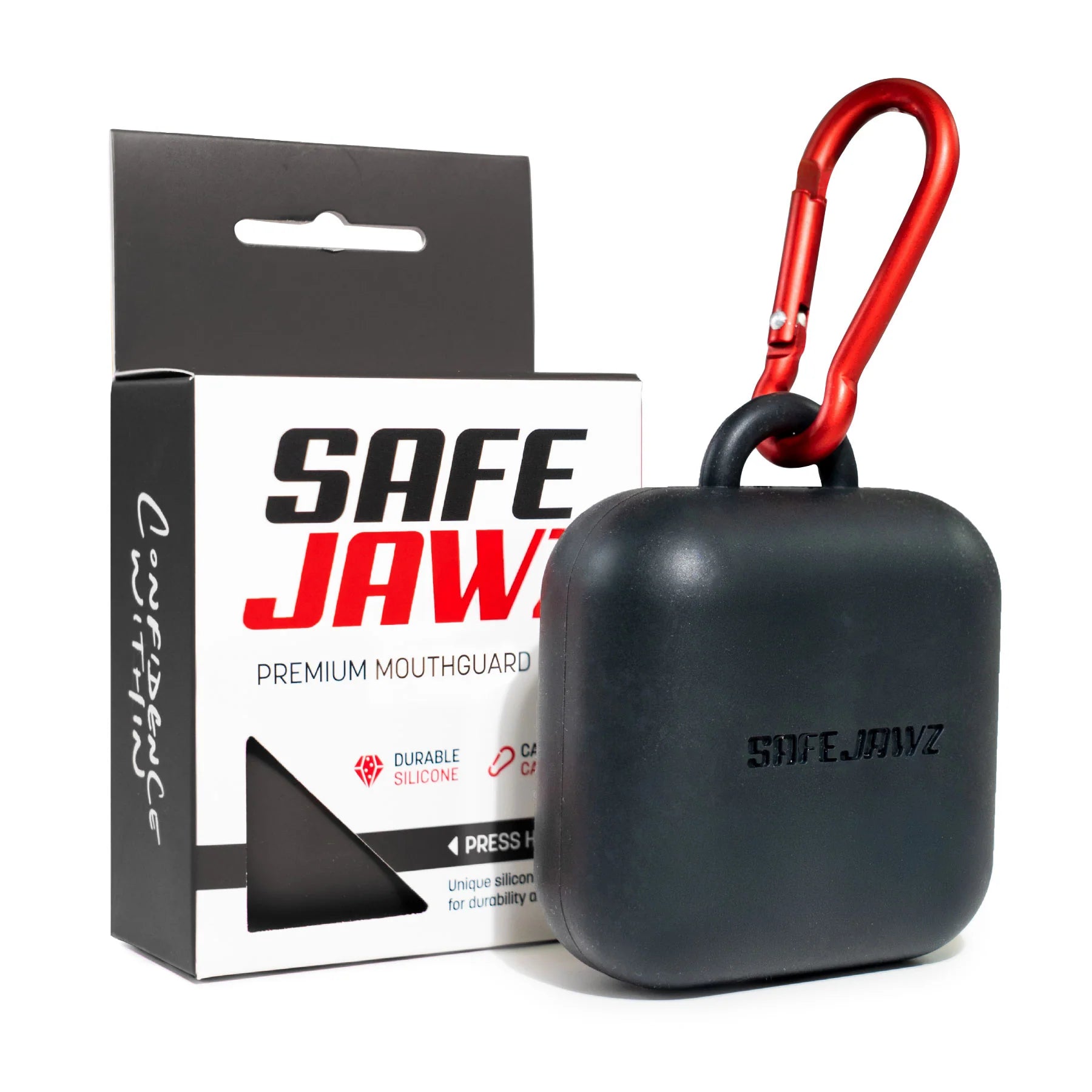 Carcasa SAFEJAWZ Pentru Proteza Dentara - Neagra