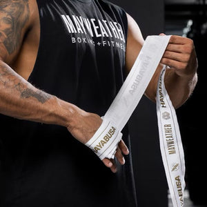 Fase Box 4,5M HAYABUSA X MAYWEATHER - Alb / Auriu