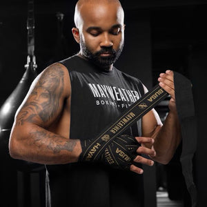 Fase Box 4,5M HAYABUSA X MAYWEATHER - Negru / Auriu