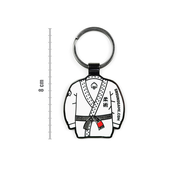 Fém kulcstartó Ground Game Mini Kimono Bjj