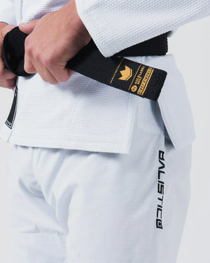Kimono Brazilian Jiu Jitsu Balistico 4.0 poza facuta la detaliile pantaloniilor de kimono