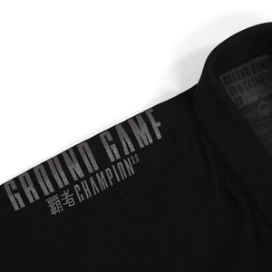 Kimono Brazilian Jiu Jitsu GROUND GAME Champion 3.0 Shadow - Negru