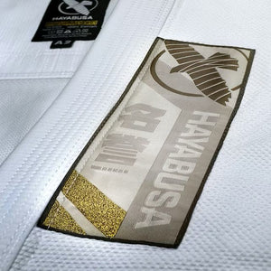 Kimono Brazilian Jiu Jitsu HAYABUSA Ascend Lightweight - Alb