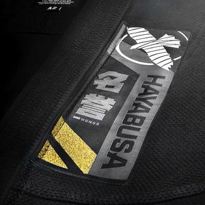 Kimono Brazilian Jiu Jitsu HAYABUSA Ascend Lightweight - Negru