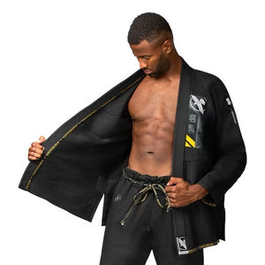 Kimono Brazilian Jiu Jitsu HAYABUSA Ascend Lightweight - Negru