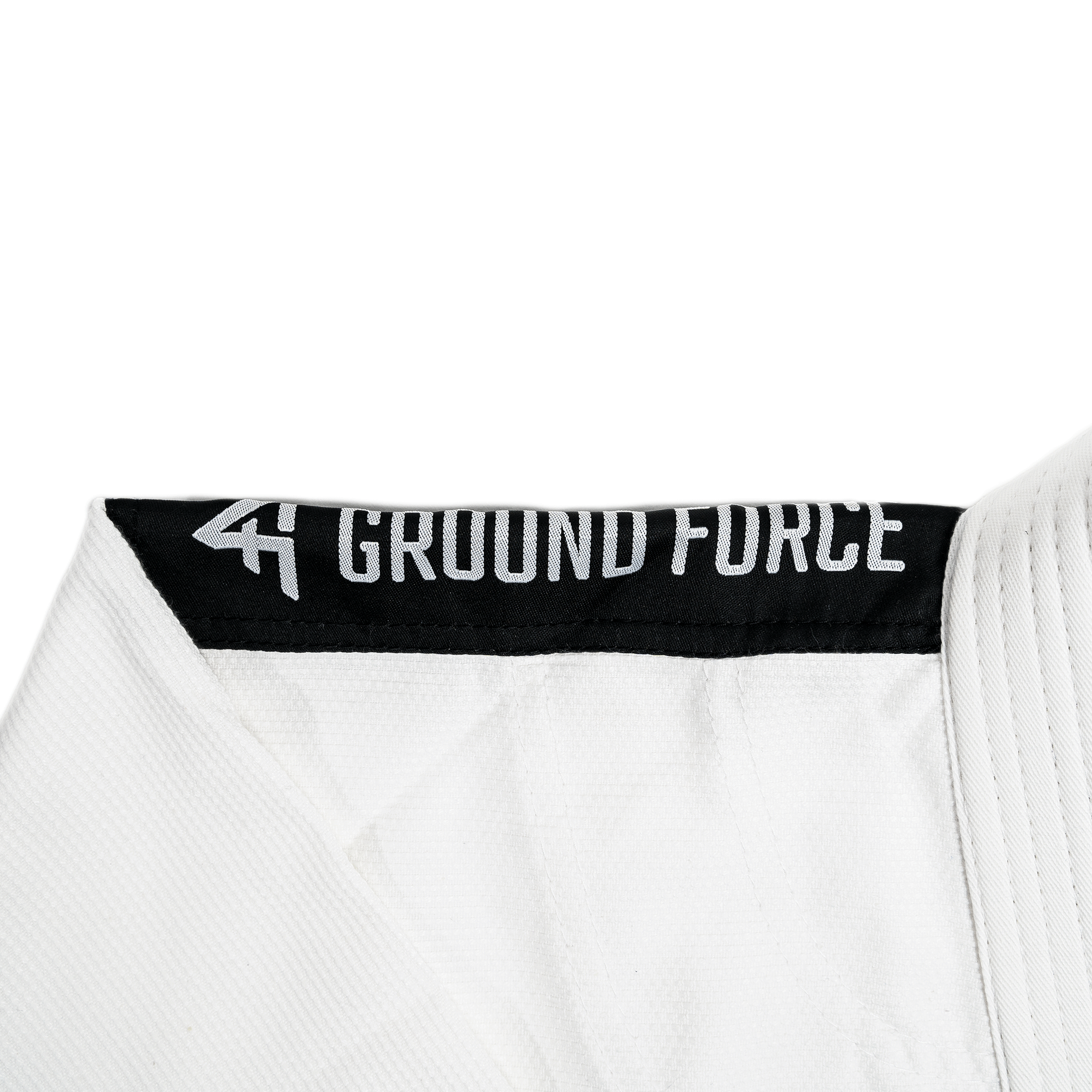 Kimono Copii Brazilian Jiu Jitsu GROUND FORCE Basic Gi - Alb