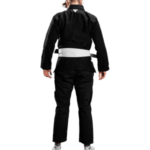 Kimono Femei Brazilian Jiu Jitsu GROUND FORCE Basic Gi V2 - Negru