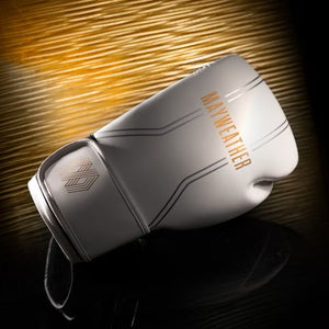 Manusi Box HAYABUSA X MAYWEATHER Contender - Alb / Auriu