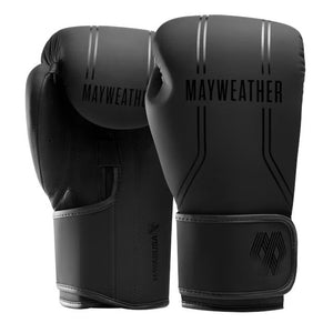 Manusi Box HAYABUSA X MAYWEATHER Contender - Negru / Negru