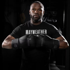 Manusi Box HAYABUSA X MAYWEATHER Contender - Negru / Negru