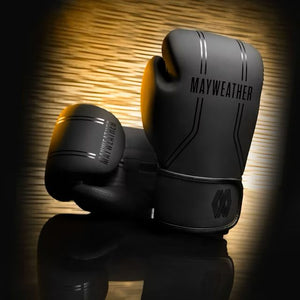 Manusi Box HAYABUSA X MAYWEATHER Contender - Negru / Negru