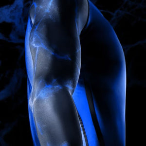 Rashguad Maneca Lunga HAYABUSA X UFC - Negru / Albastru