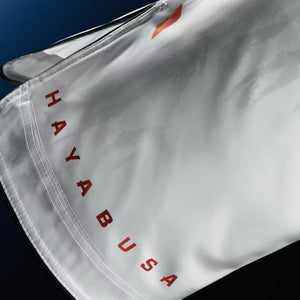 Short BJJ / MMA HAYABUSA Apex Mid-Thigh - Alb