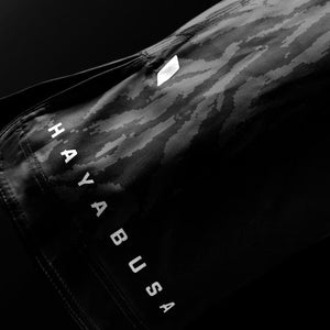 Short BJJ / MMA HAYABUSA Apex Mid - Thigh - Negru