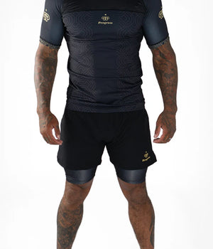 Short PROGRESS Athlete Hybrid – Black/Gold