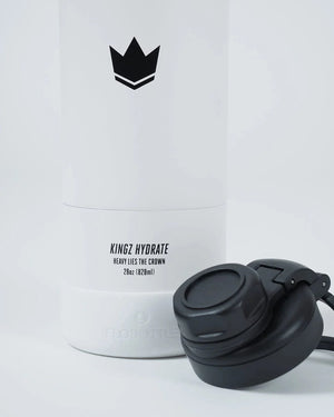 Sticla Apa Metal KINGZ Classic - Alba