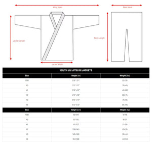 Tabel marimi hayabusa copii