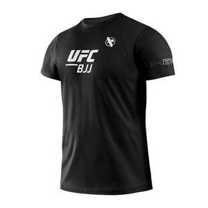 Tricou HAYABUSA X UFC BJJ - Negru
