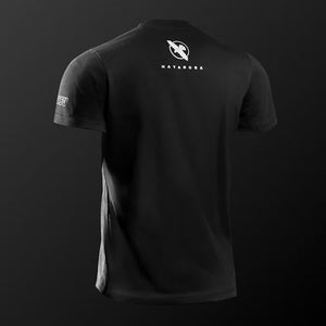 Tricou HAYABUSA X UFC BJJ - Negru