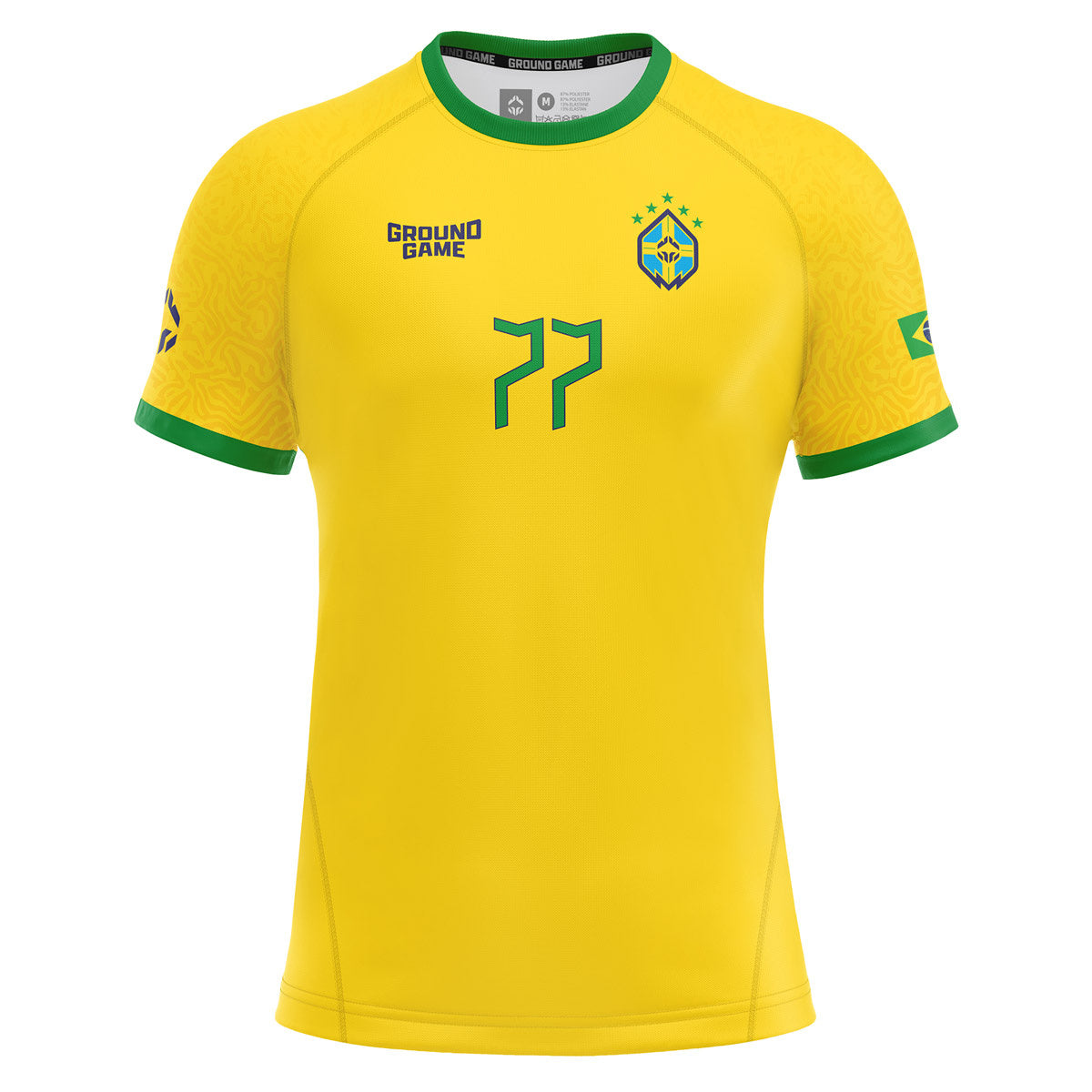 Ground Game Brazil rövid ujjú rashguard