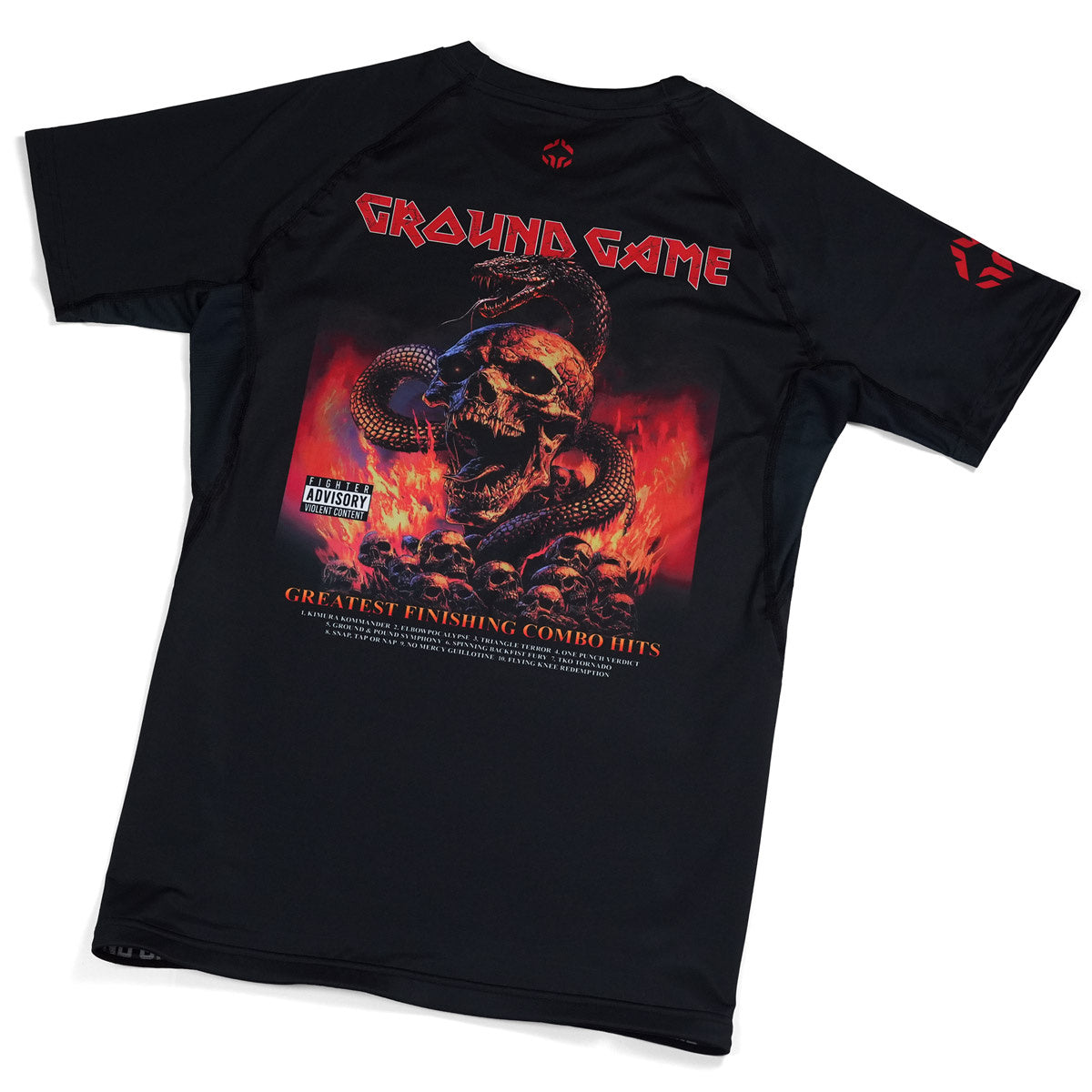 Ground Game Inferno rövid ujjú rashguard