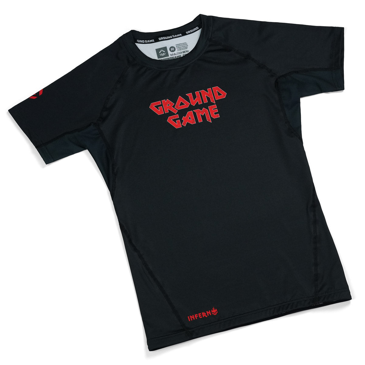 Ground Game Inferno rövid ujjú rashguard