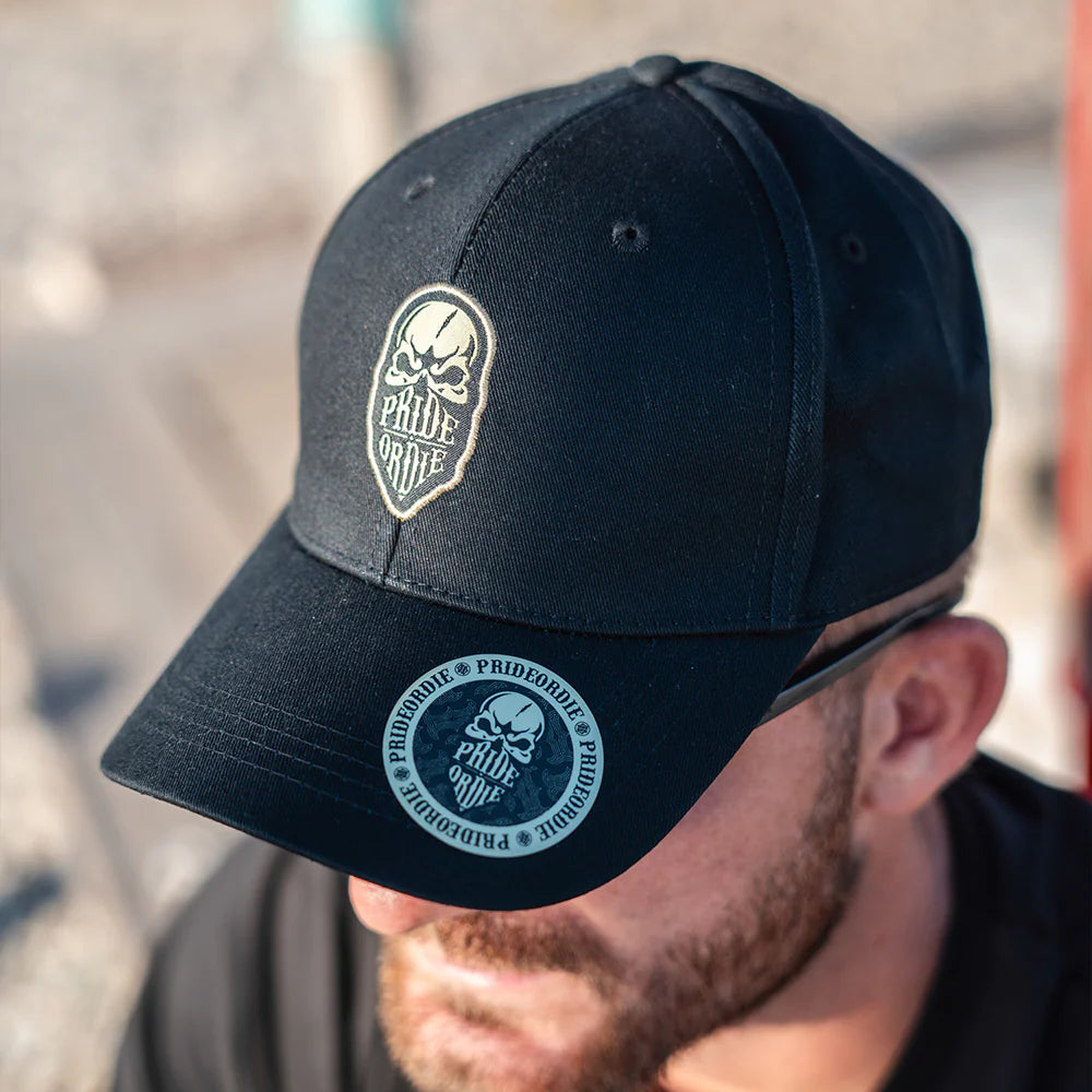 PRIDE OR DIE Accesories PRIDE OR DIE "RECKLESS" Sand Cap - Black