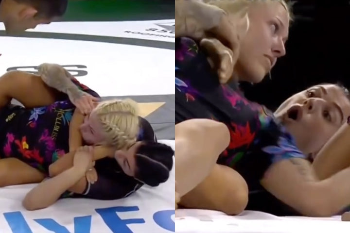 (VIDEO) Amanda Mazza isi rupe singura bratul incercand un RNC