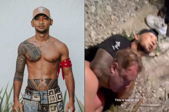 (VIDEO) Un luptator imobilizeaza un turist agresiv in Bali cu un RNC