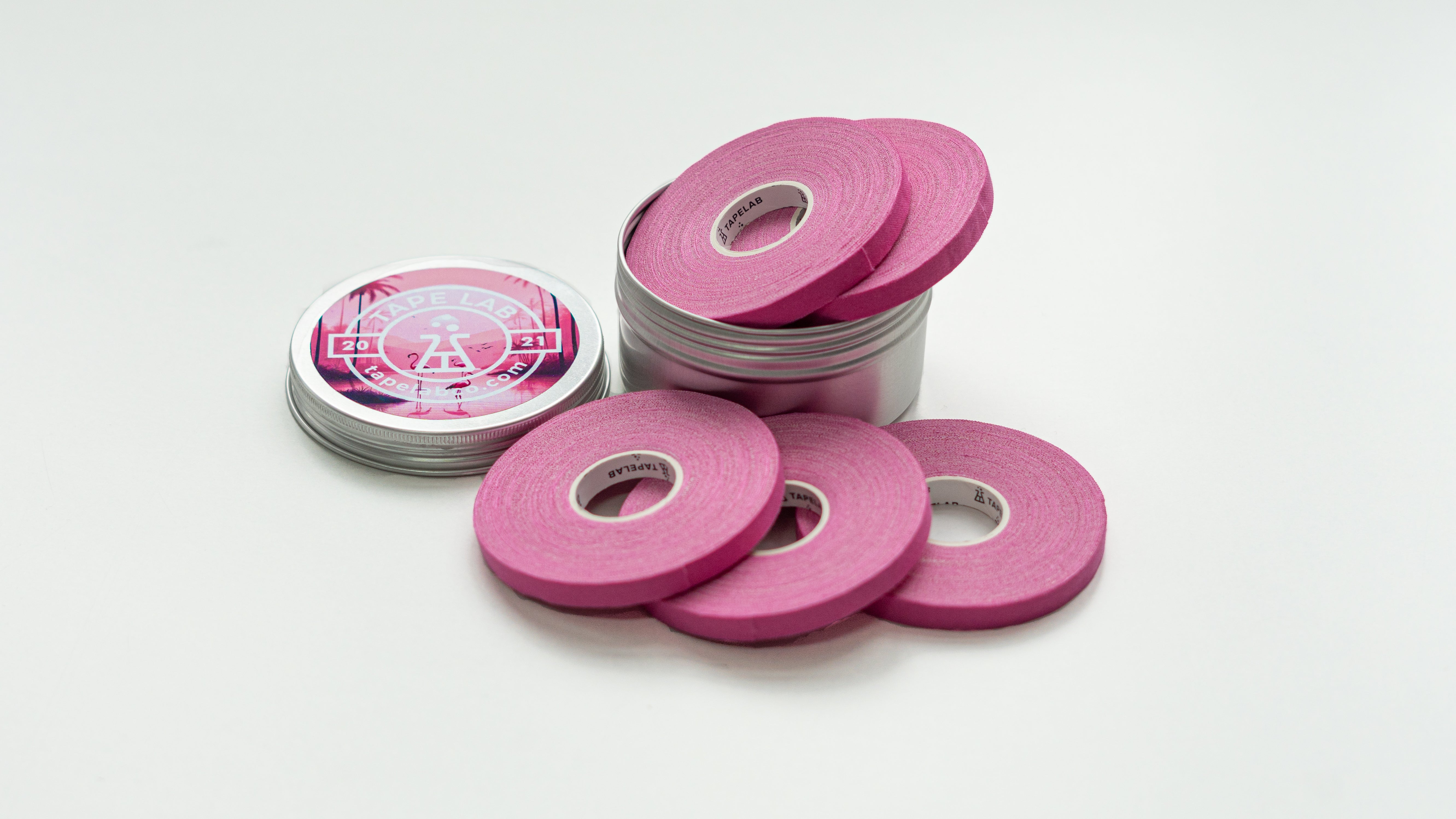 TAPE LAB Ujjtapasz (5x Rózsaszín + Rózsaszín Tárolódoboz)