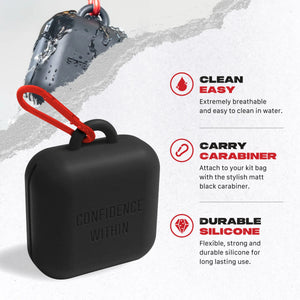 Carcasa SAFEJAWZ Pentru Proteza Dentara - Neagra