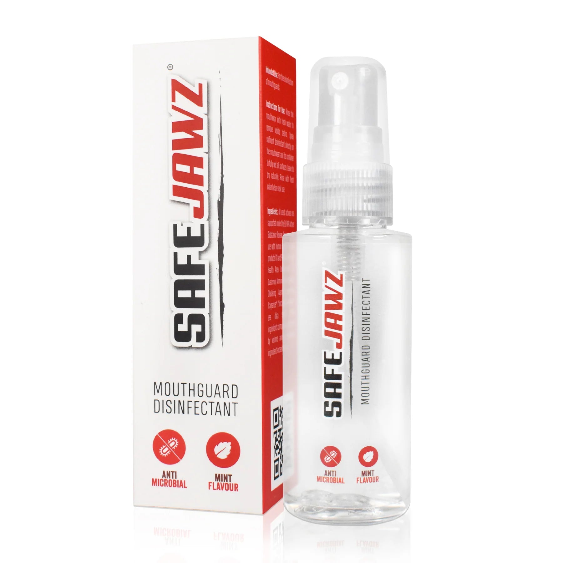 SAFEJAWZ antibakteriális spray (fogvédő tisztításhoz)