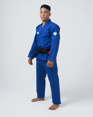 Kimono Brazilian Jiu Jitsu KINGZ Kore V2 Gi Versiunea 2024 - Albastru