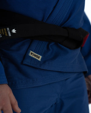 Kimono Brazilian Jiu Jitsu KINGZ Nano 3.0 Gi - 2024 Model - Albastru