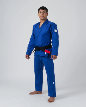 Kimono Brazilian Jiu Jitsu  KINGZ The ONE V2 - Albastru