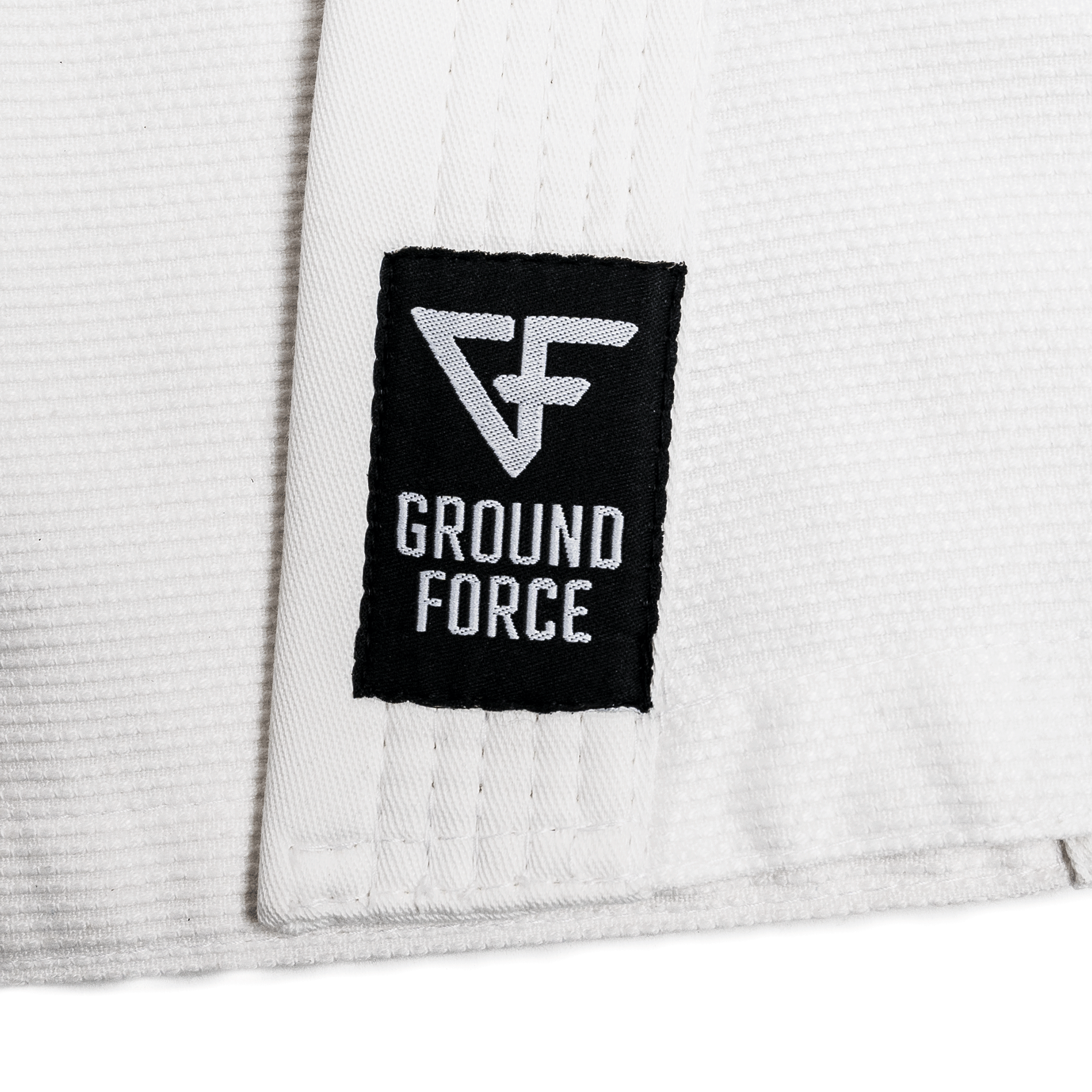 Kimono Copii Brazilian Jiu Jitsu GROUND FORCE Basic Gi - Alb 