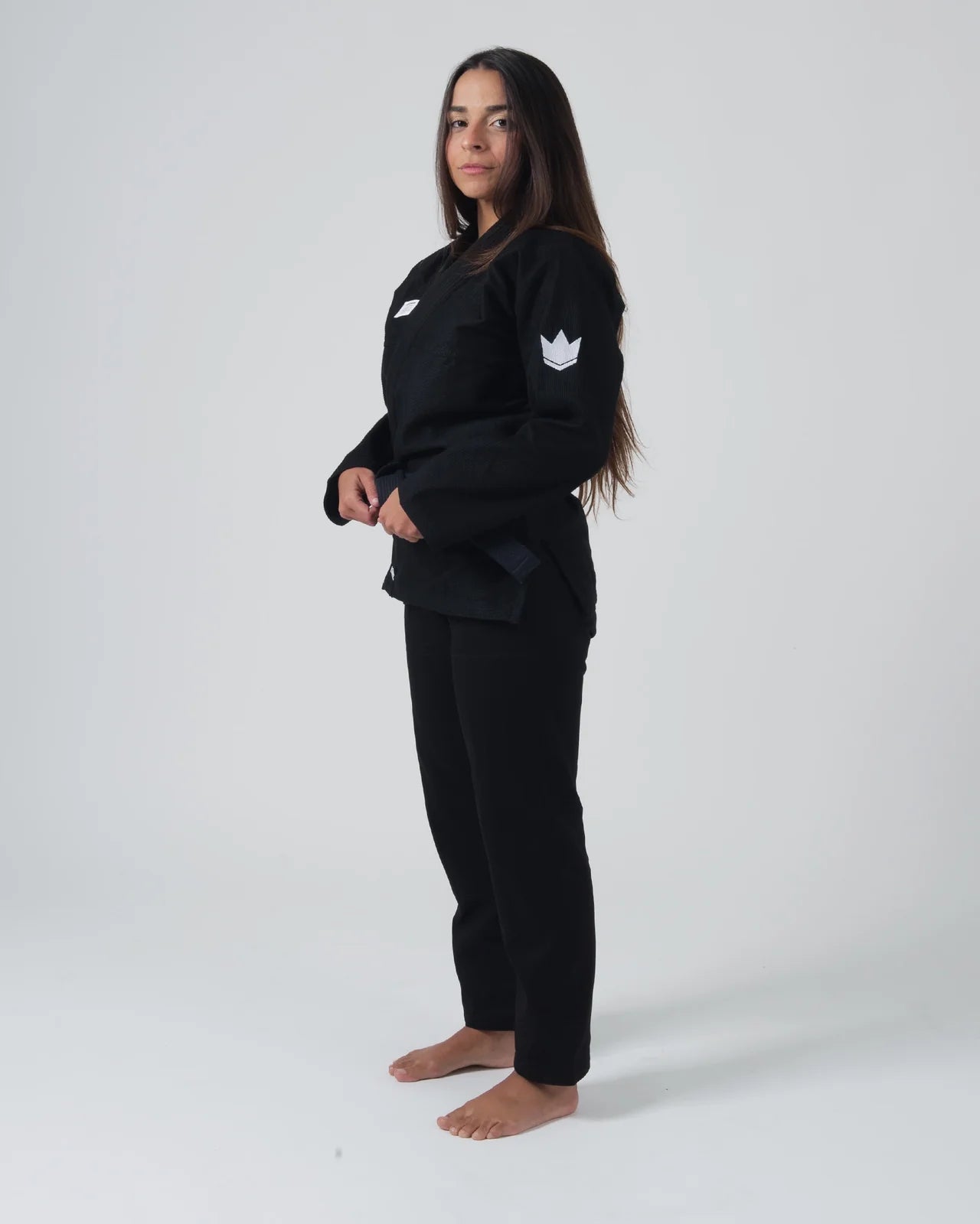 Kimono Femei Brazilian Jiu Jitsu KINGZ Kore V2 - Negru