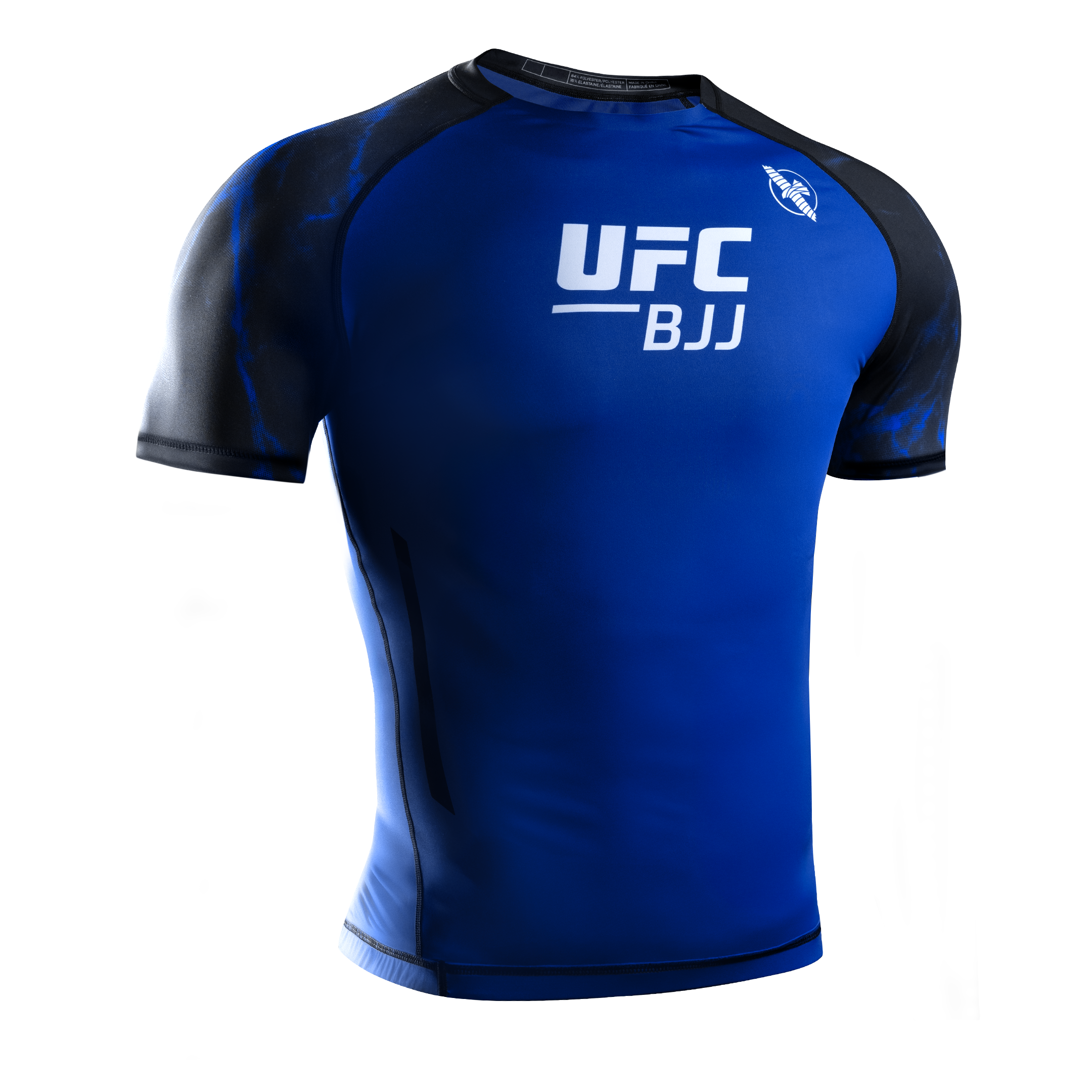 Rashguad Maneca Scurta HAYABUSA X UFC - Negru / Albastru