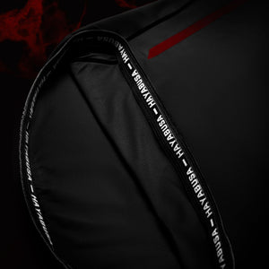 Rashguad Maneca Scurta HAYABUSA X UFC - Negru / Rosu