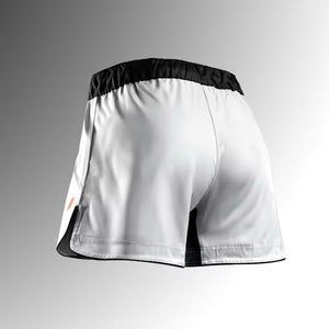 Short BJJ / MMA HAYABUSA Apex Mid-Thigh - Alb