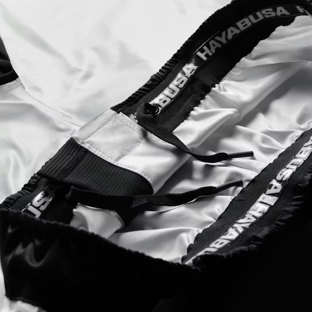 Short BJJ / MMA HAYABUSA Apex Mid-Thigh - Alb