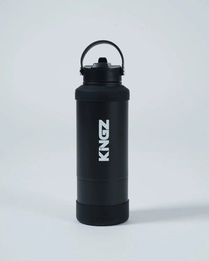 Sticla Apa Metal KINGZ Classic - Neagra
