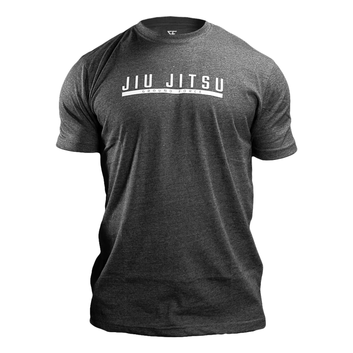 GROUND FORCE Jiu Jitsu V2 póló - Szürke