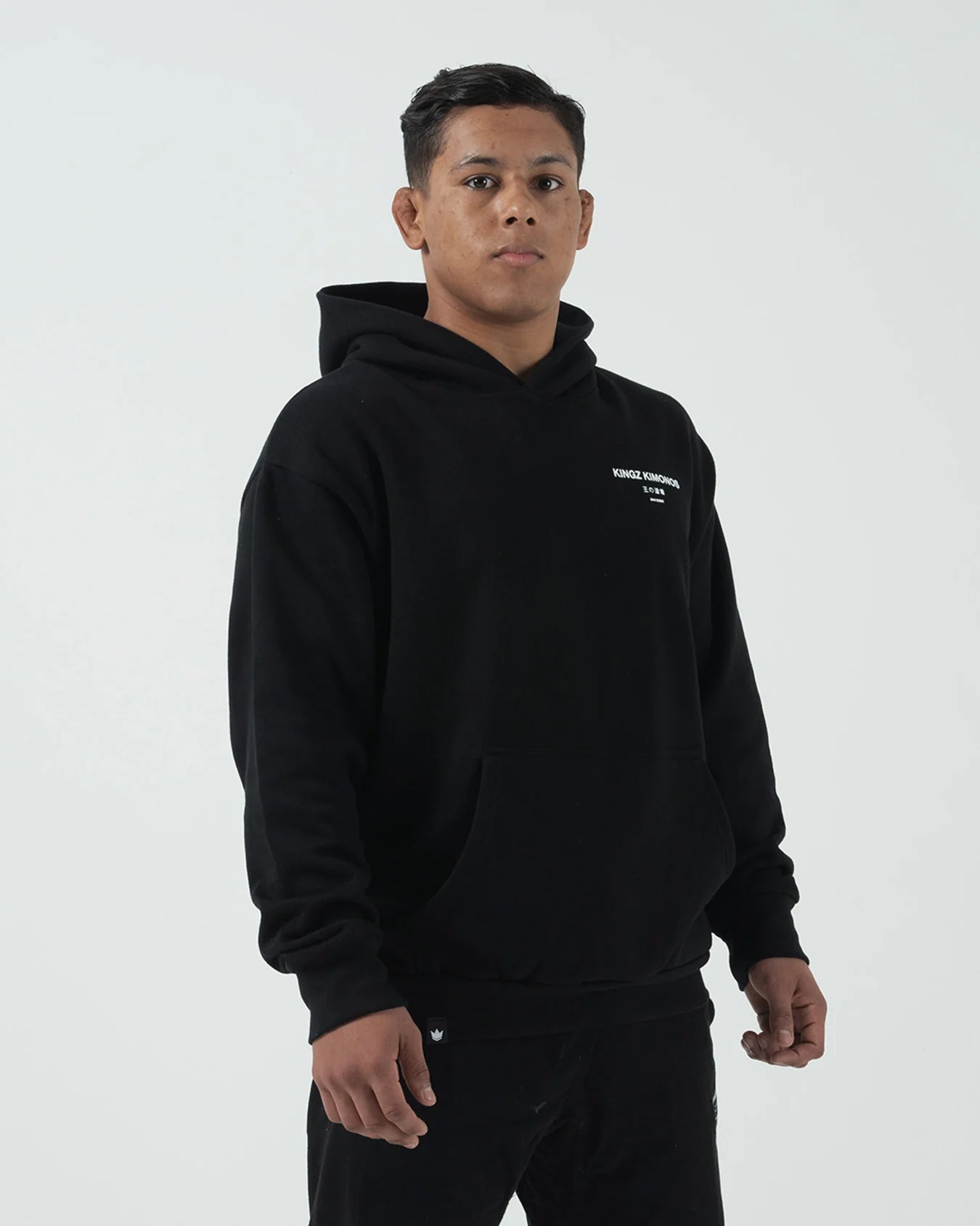 KINGZ Hoodie/Sweatshirt Hanorac KINGZ HQ - Negru