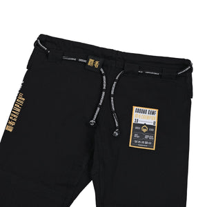 Ground Game BJJ GI Kimono Brazilian Jiu Jitsu GROUND GAME Champion 3.0 - Negru