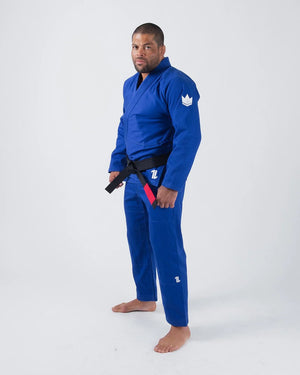 KINGZ Kimono Brazilian Jiu Jitsu KINGZ The One - Albastru